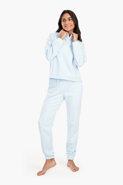 Pyjama Set With Button Closure