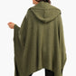 Carina Knitted Hooded Poncho