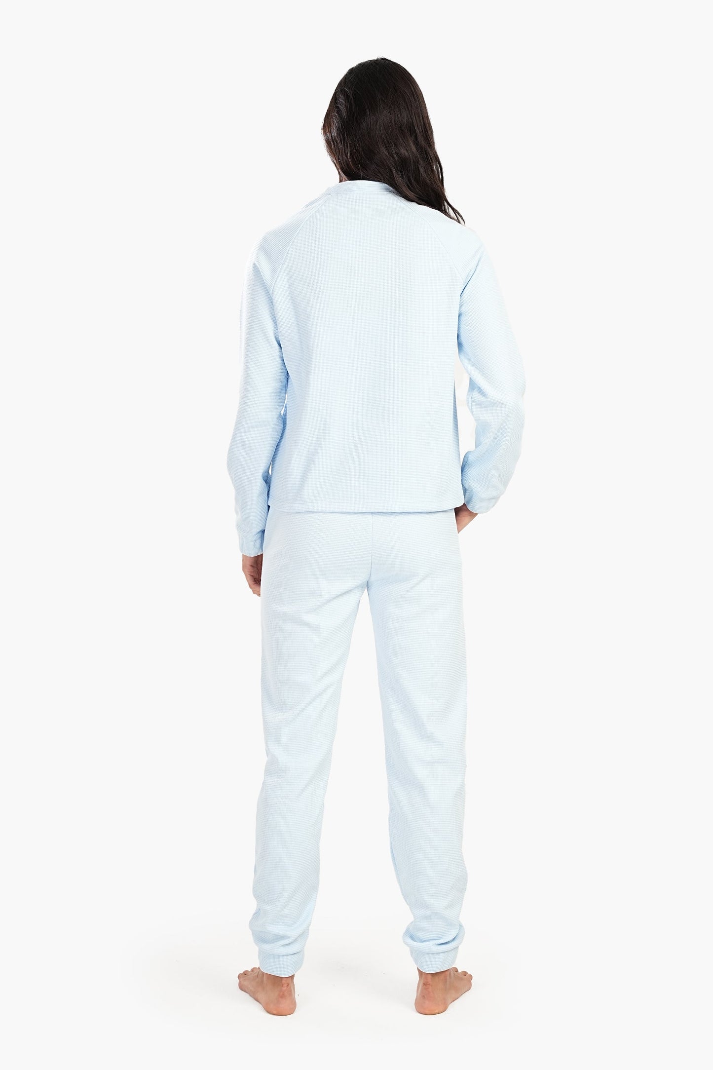 Pyjama Set With Button Closure