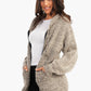 Knitted Jacket With Zipper Closure