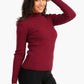 Carina Ribbed Slim Fit Pullover