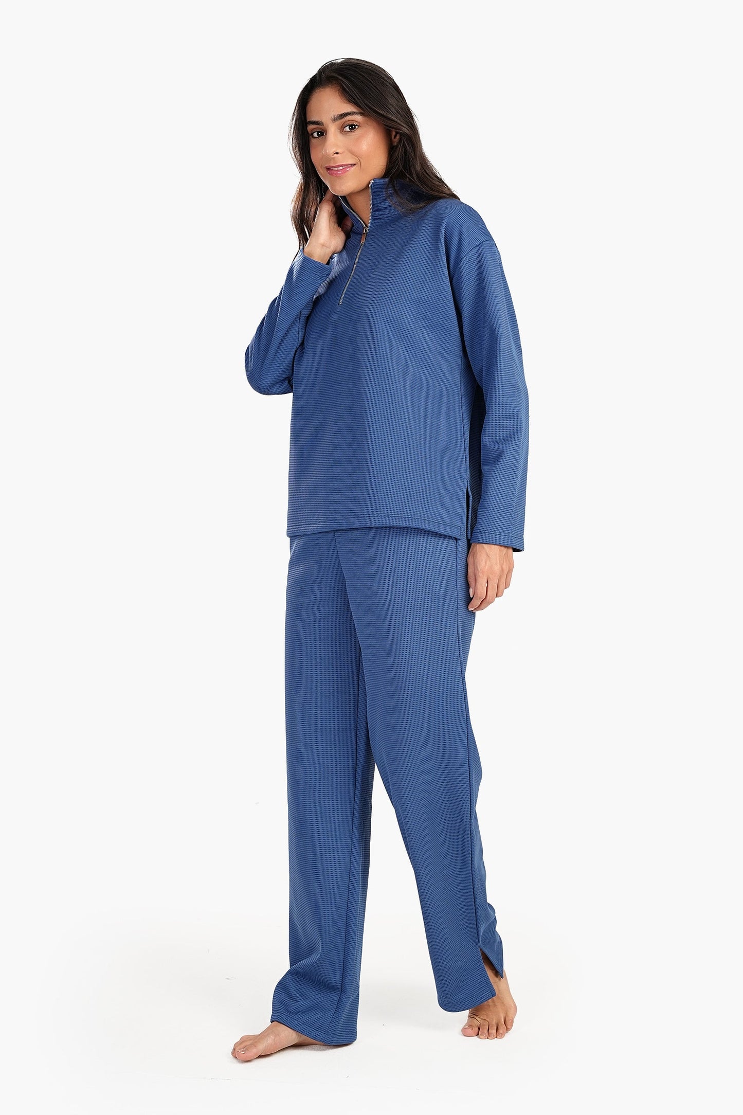 Light Indigo Milton Pyjama Set