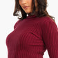 Carina Ribbed Slim Fit Pullover