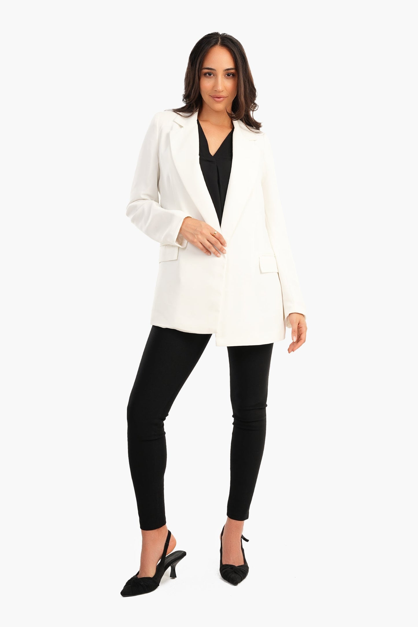 Carina Notch Collar Blazer