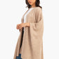 Carina Wool Knitted Poncho