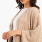 Carina Wool Knitted Poncho