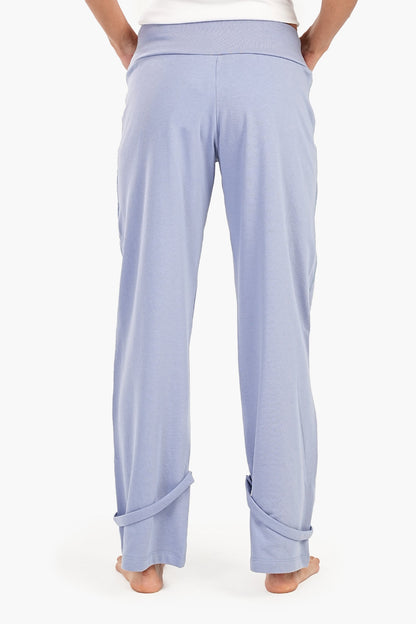 بنطلون بيجاما بخصر عريض