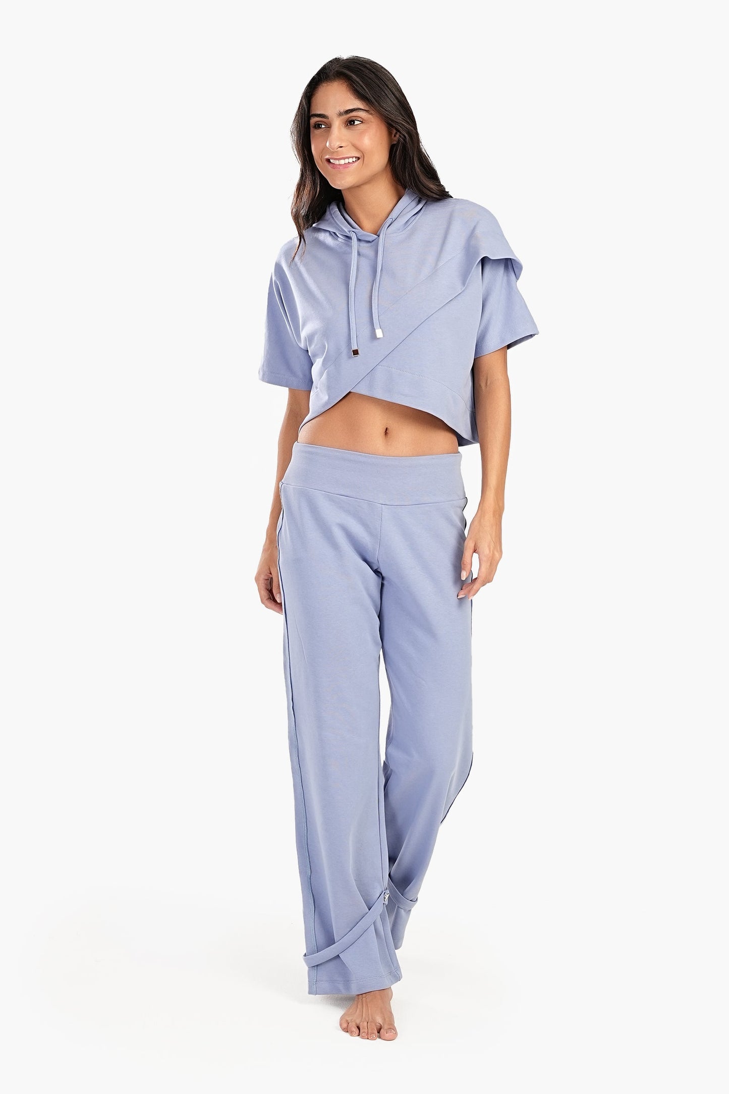 Pyjama Pants with Wide Waist