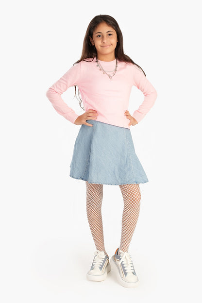 جوارب طويلة من البولي أميد للبنات