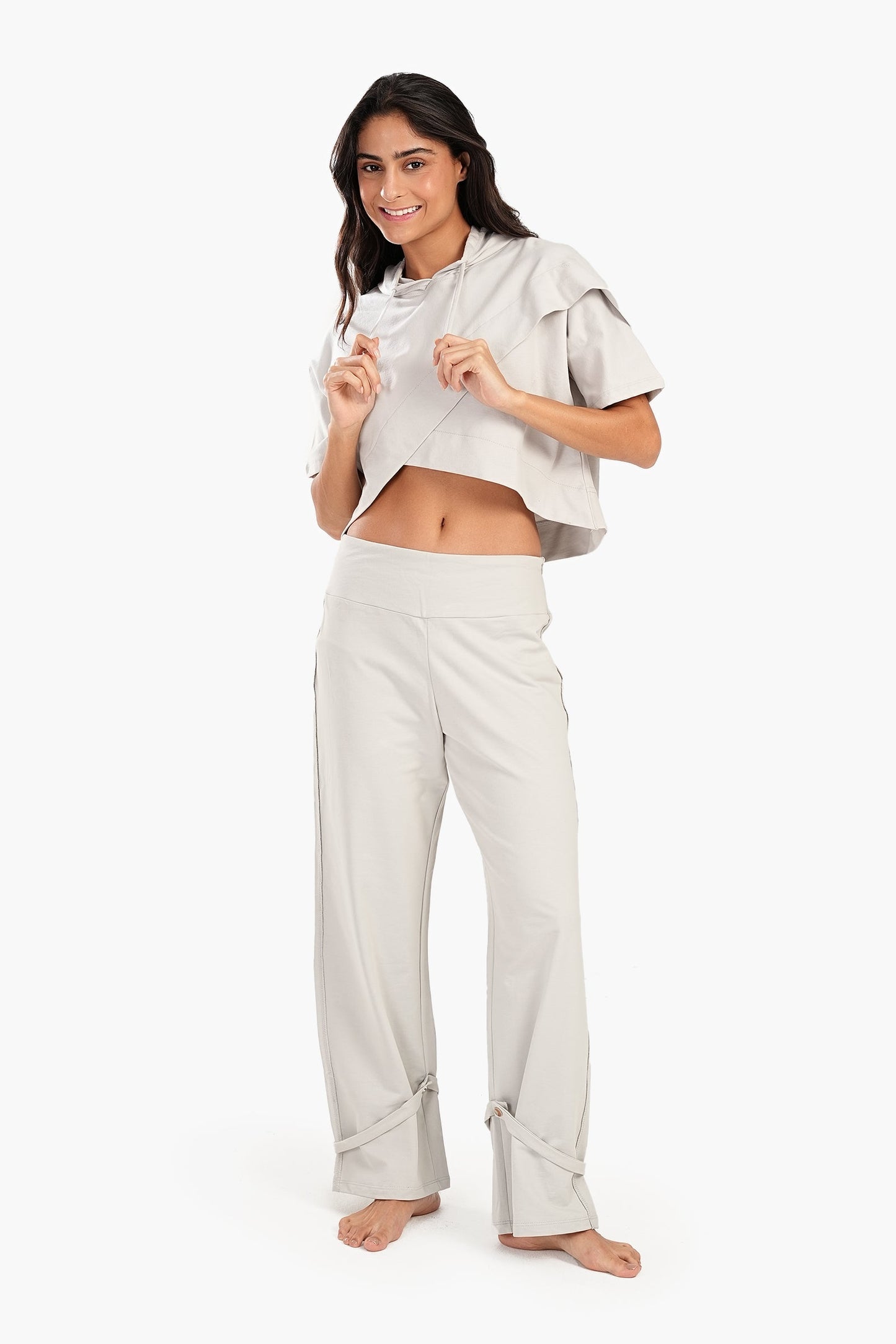 Pyjama Pants with Wide Waist