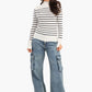 Carina Pullover with Horizontal Stripes