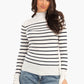 Carina Pullover with Horizontal Stripes