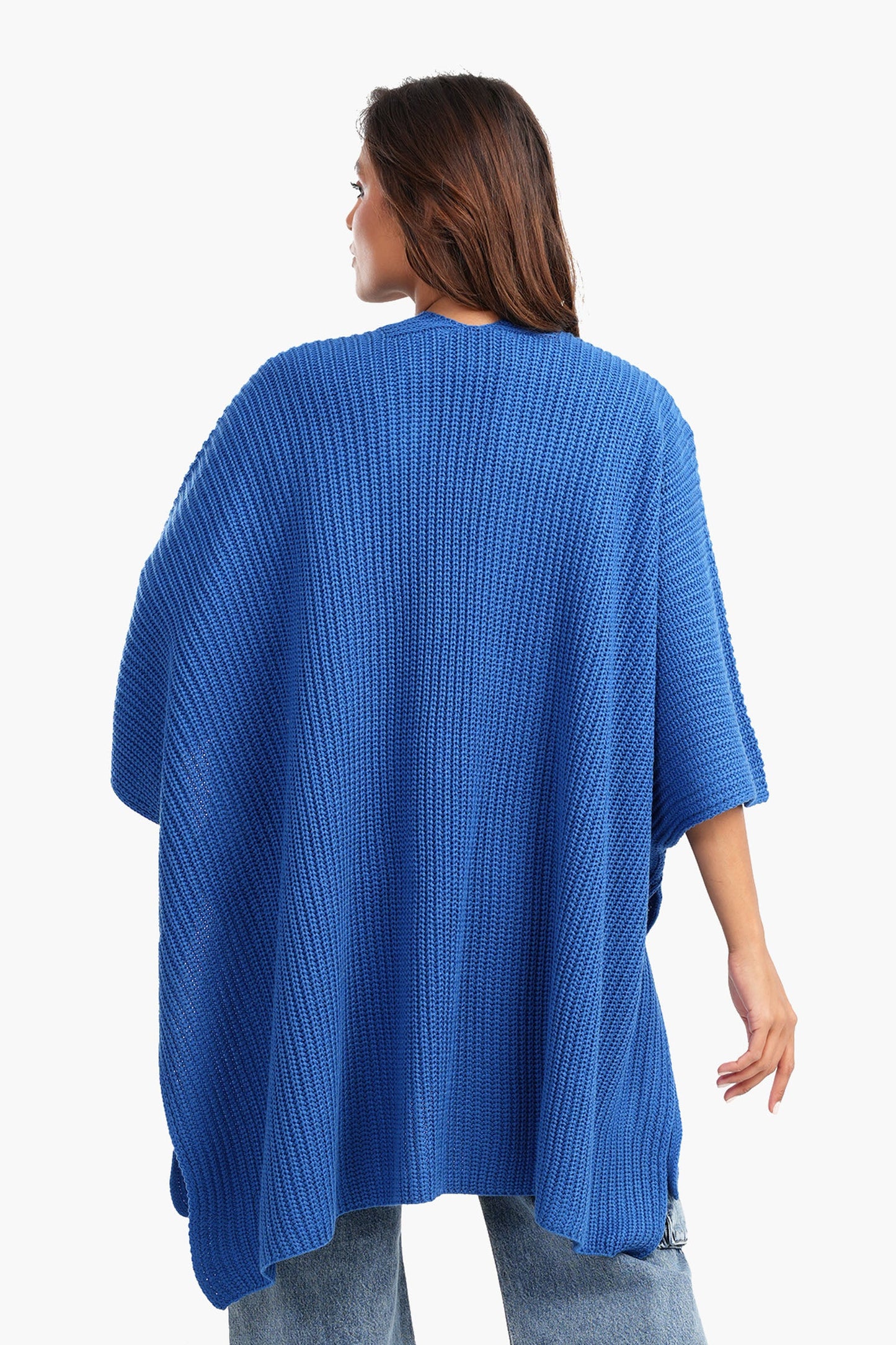 Carina Asymmetrical One Size Poncho