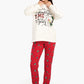 Christmas Snoopy Pyjama Top