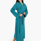 Long Sleeves Plain Robe