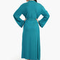 Long Sleeves Plain Robe