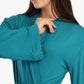 Long Sleeves Plain Robe