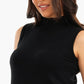 Carina Sleeveless High Neck Pullover