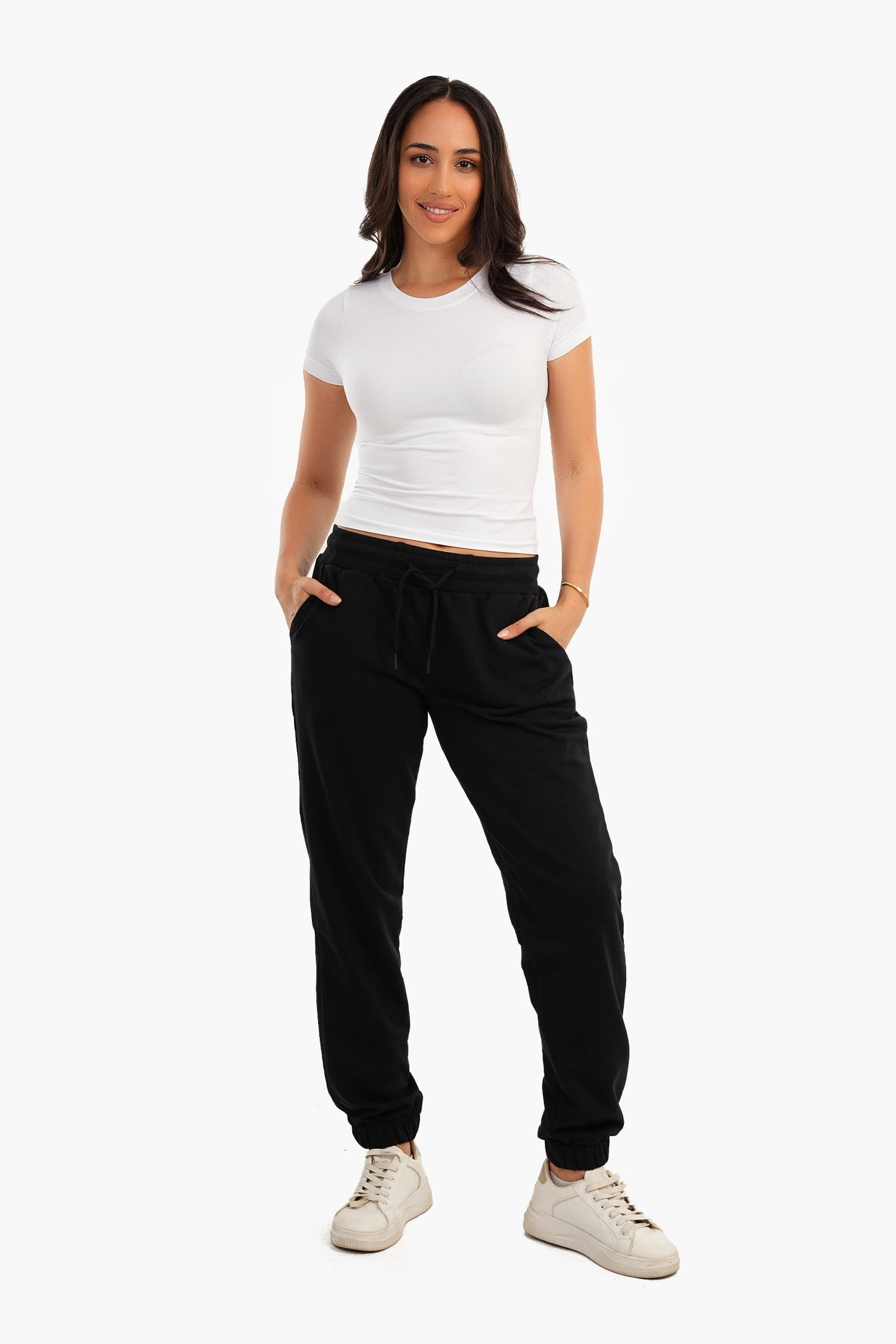 Carina Black Lounge Joggers