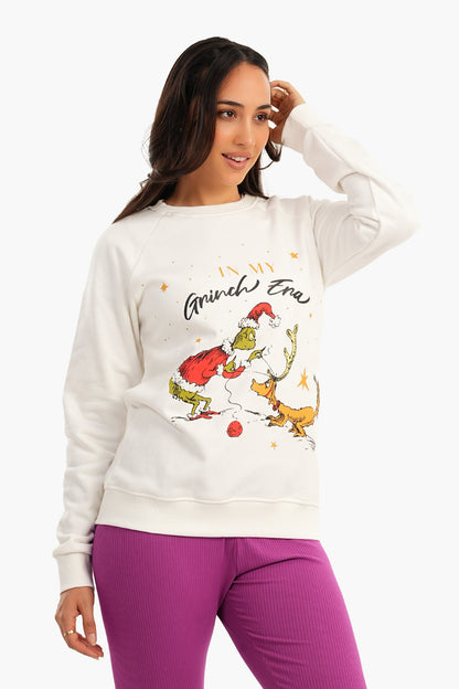 قميص بيجاما مطبوع من ميلتون