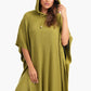 Carina Hooded Poncho with Knee Length