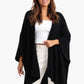 Asymmetrical One Size Poncho