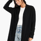 Drop Shoulder Trico Cardigan