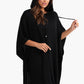 Carina Hooded Poncho with Knee Length