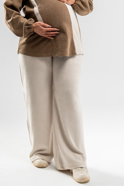 Wide Leg Maternity & Postpartum Pants