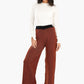 Ribbed Pattern Wide Leg Lounge Pants