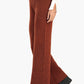 Ribbed Pattern Wide Leg Lounge Pants