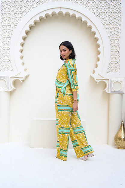 بنطلون فاخر مطبوع