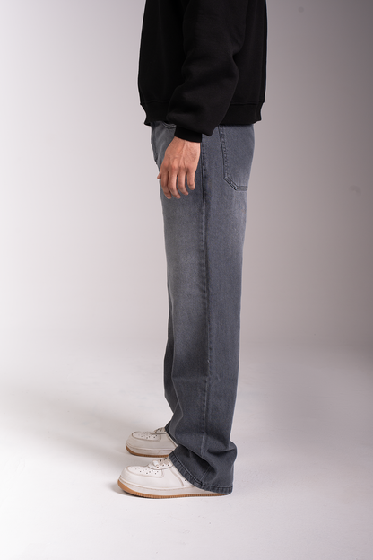 Relaxed Fit Jeans, Dark Gray