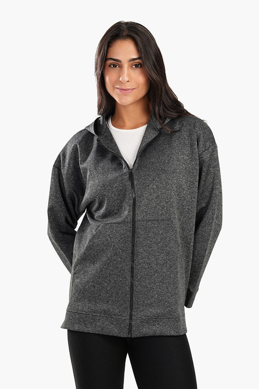 Lounge Jacket With Hoodie