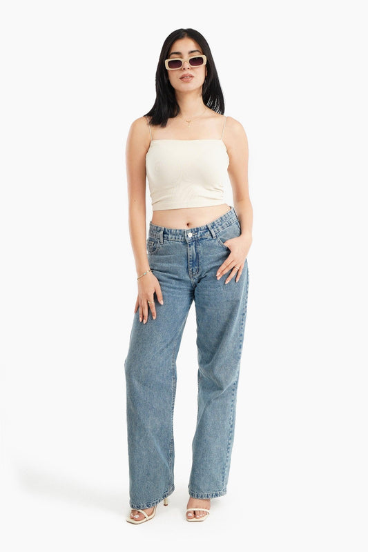Spaghetti Straps Cropped Top - Carina - ??Ã¢â‚¬â„¢????????ÃƒÂ±??Ã¯Â¿Â½ÃƒÂ¿??Ã†â€™?ÃƒÂ¿????