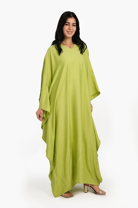 فستان سادة بمقاس واحد