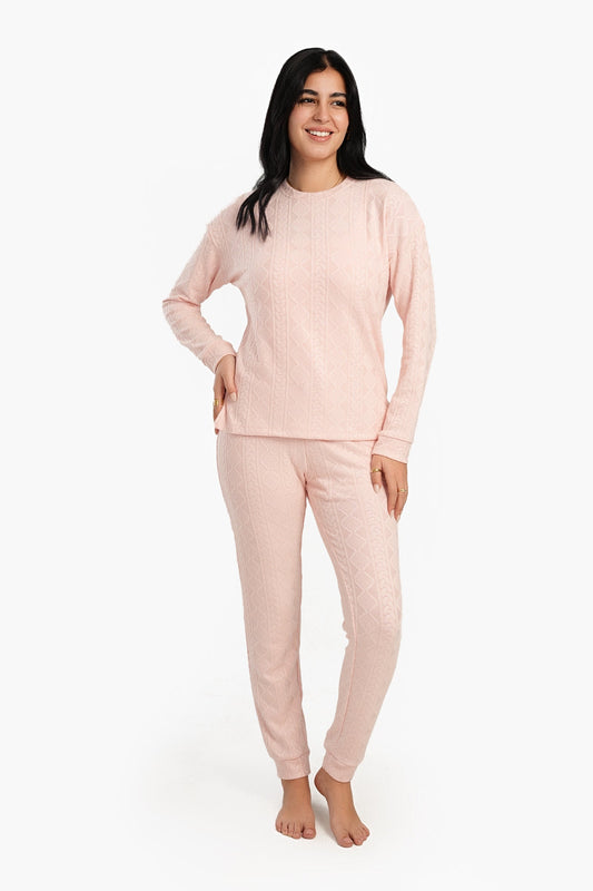 Jacquard Matching Pyjama Set