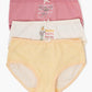 Pack of 5 Brief Panties for Girls