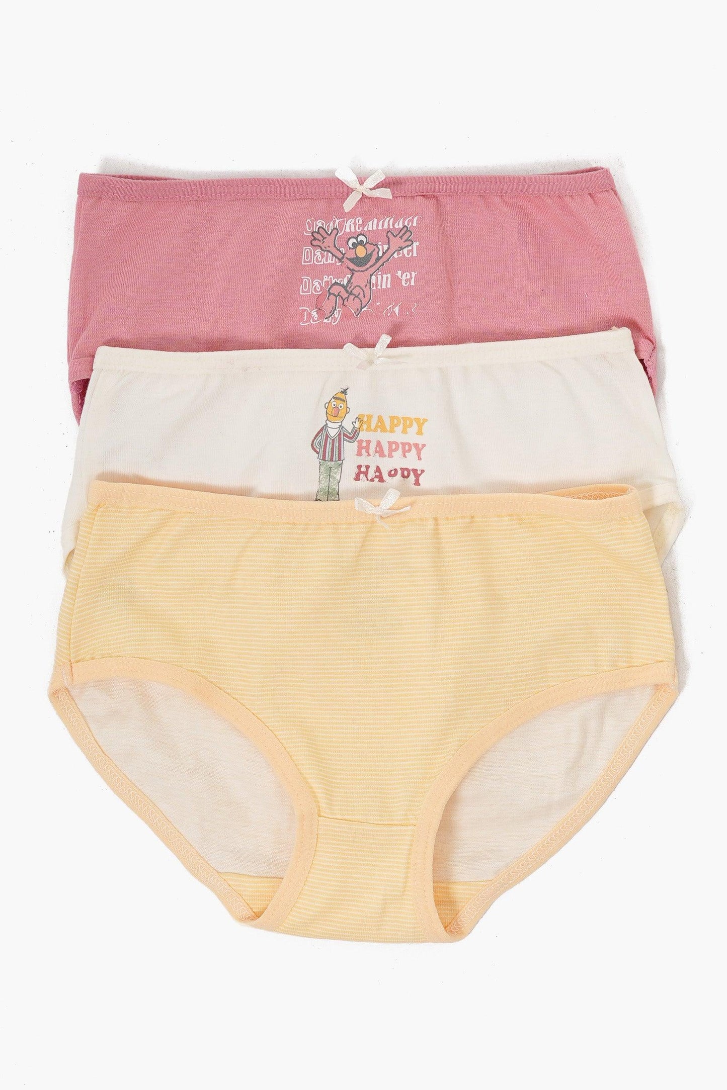 Pack of 5 Brief Panties for Girls