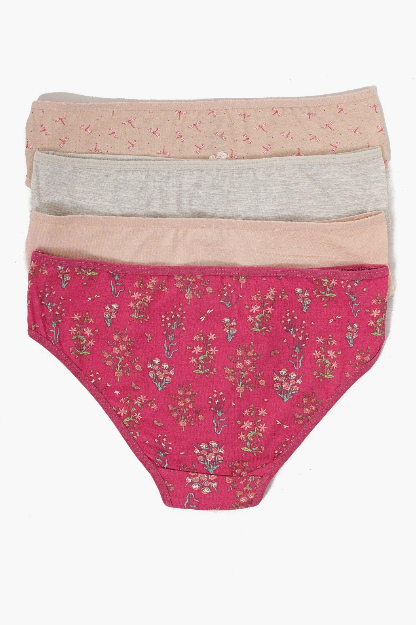 مجموعة من 7 سراويل بيكيني ملونة