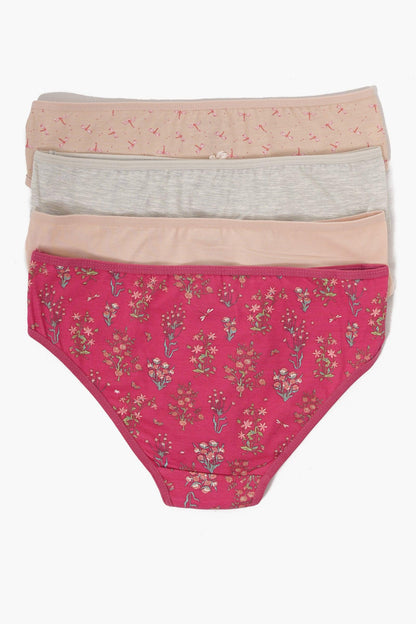 مجموعة من 7 سراويل بيكيني ملونة