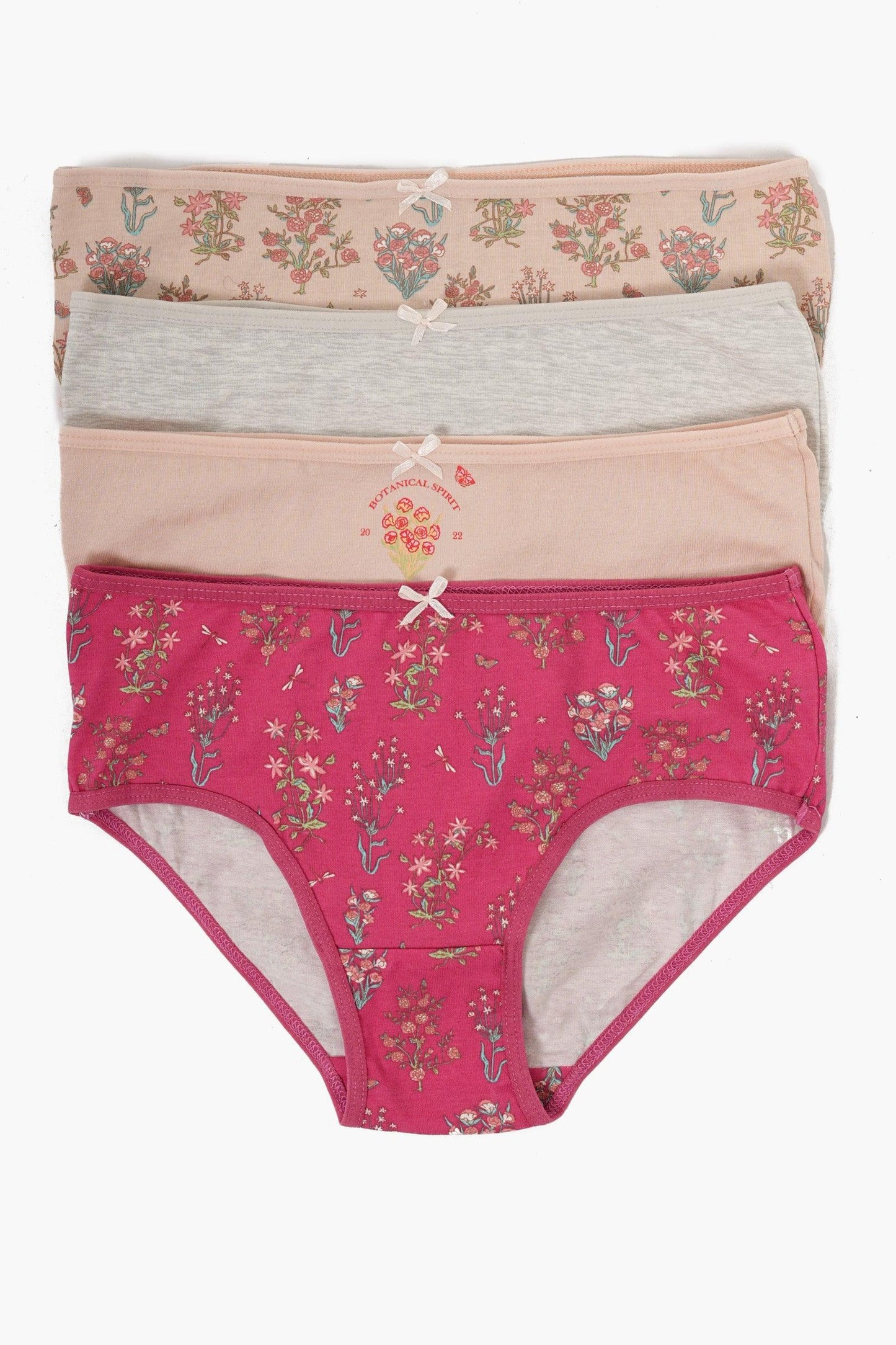 مجموعة من 7 سراويل داخلية ملونة