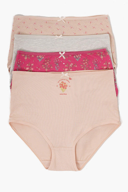 مجموعة من 7 سراويل داخلية كاملة ملونة