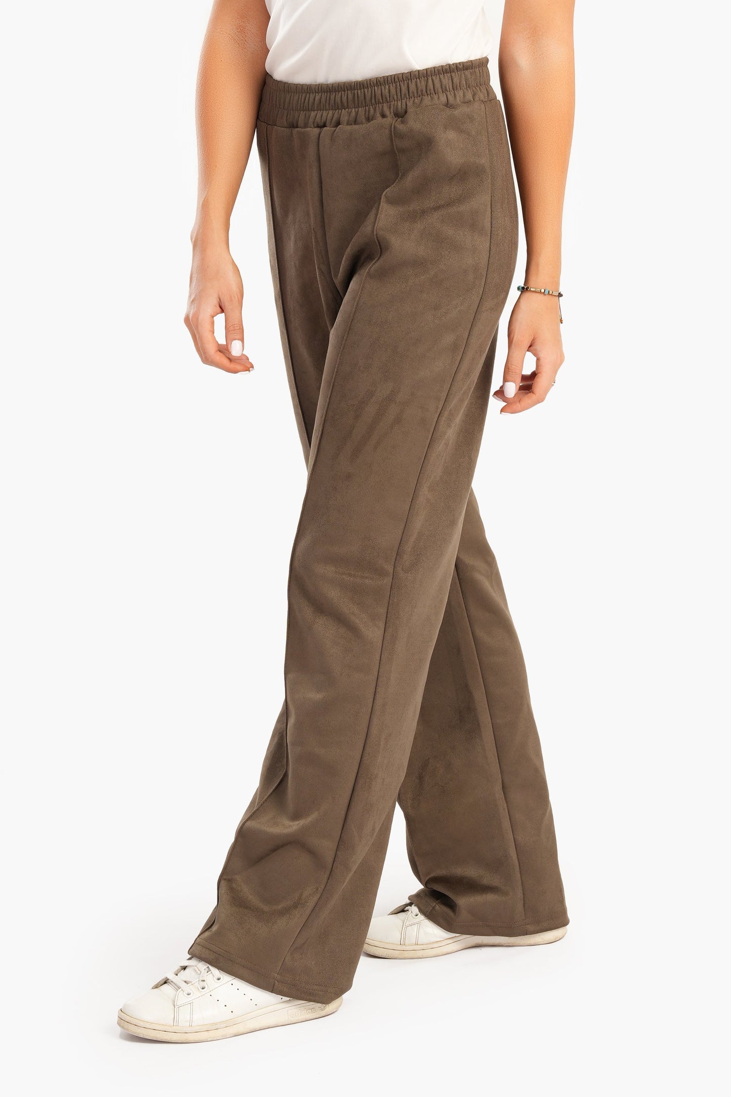 Olive Velvet Lounge Pants