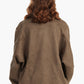 Olive Suede Lounge Jacket