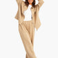 Beige Suede Lounge Jacket