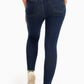 Unfinished Hem Skinny Jeans