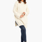 Relaxed Pullover with Folded Cuffs