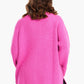 Relaxed Pullover with Folded Cuffs