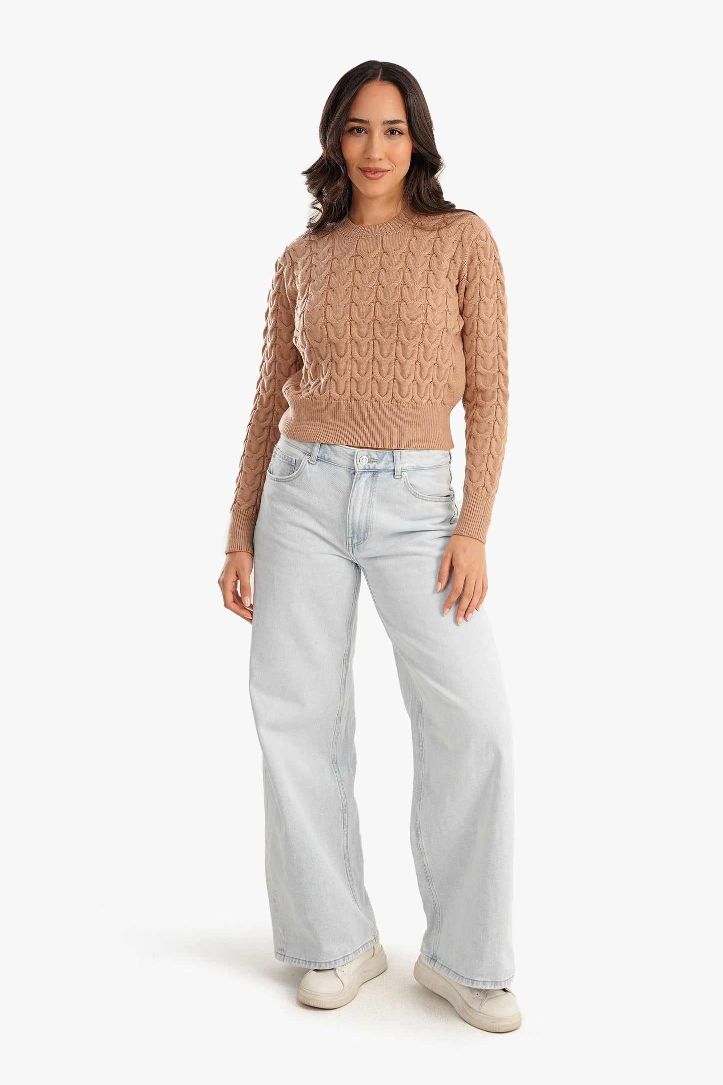 Carina Snug Fit Cropped Pullover